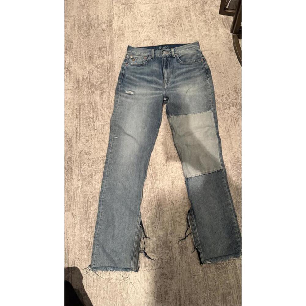 Etica Women's Patchwork Denim Jeans Size 27